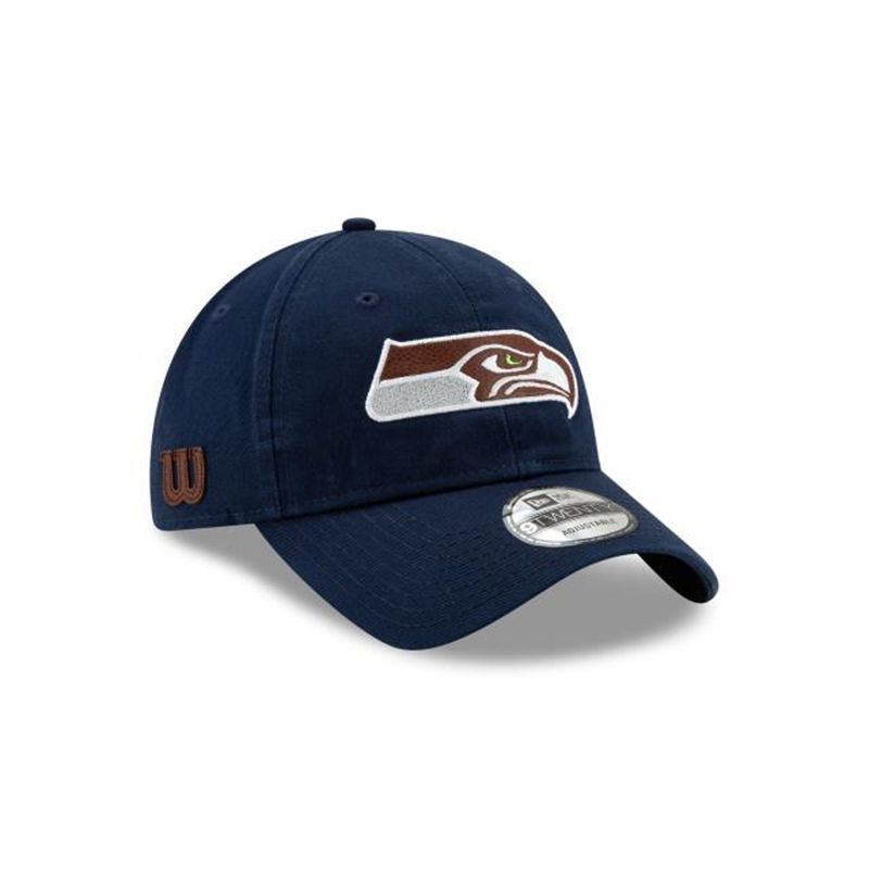 NFL Seattle Seahawks Wilson 9Twenty Adjustable (PLN1289) - Blue New Era Caps